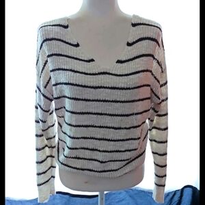 Ribbed Stripped Sweater